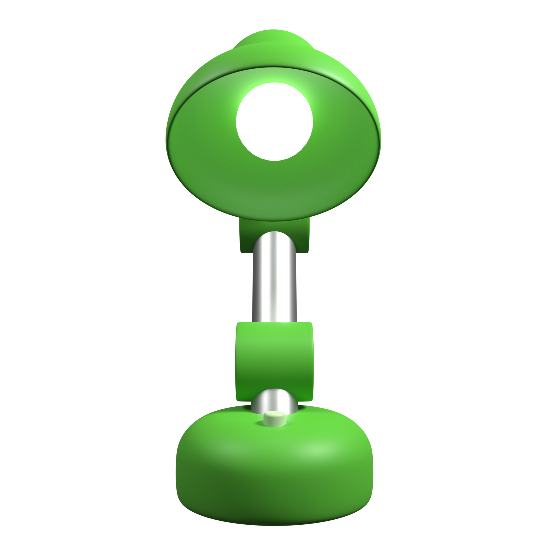 3D Render Desk Lamp Front View 11288697 PNG