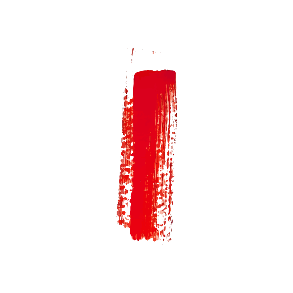 grunge hand drawn paint brush stroke png