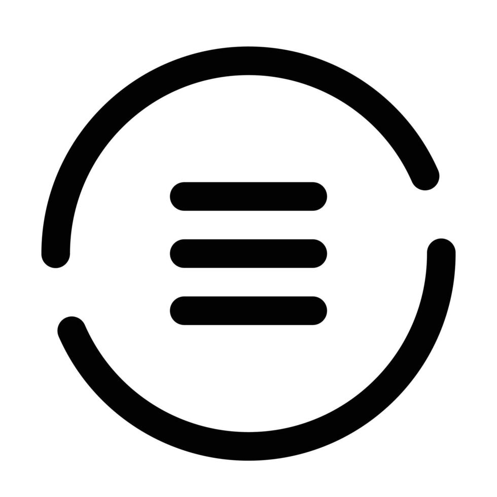 Menu Navigation User Interface Icon 11289401 Vector Art at Vecteezy