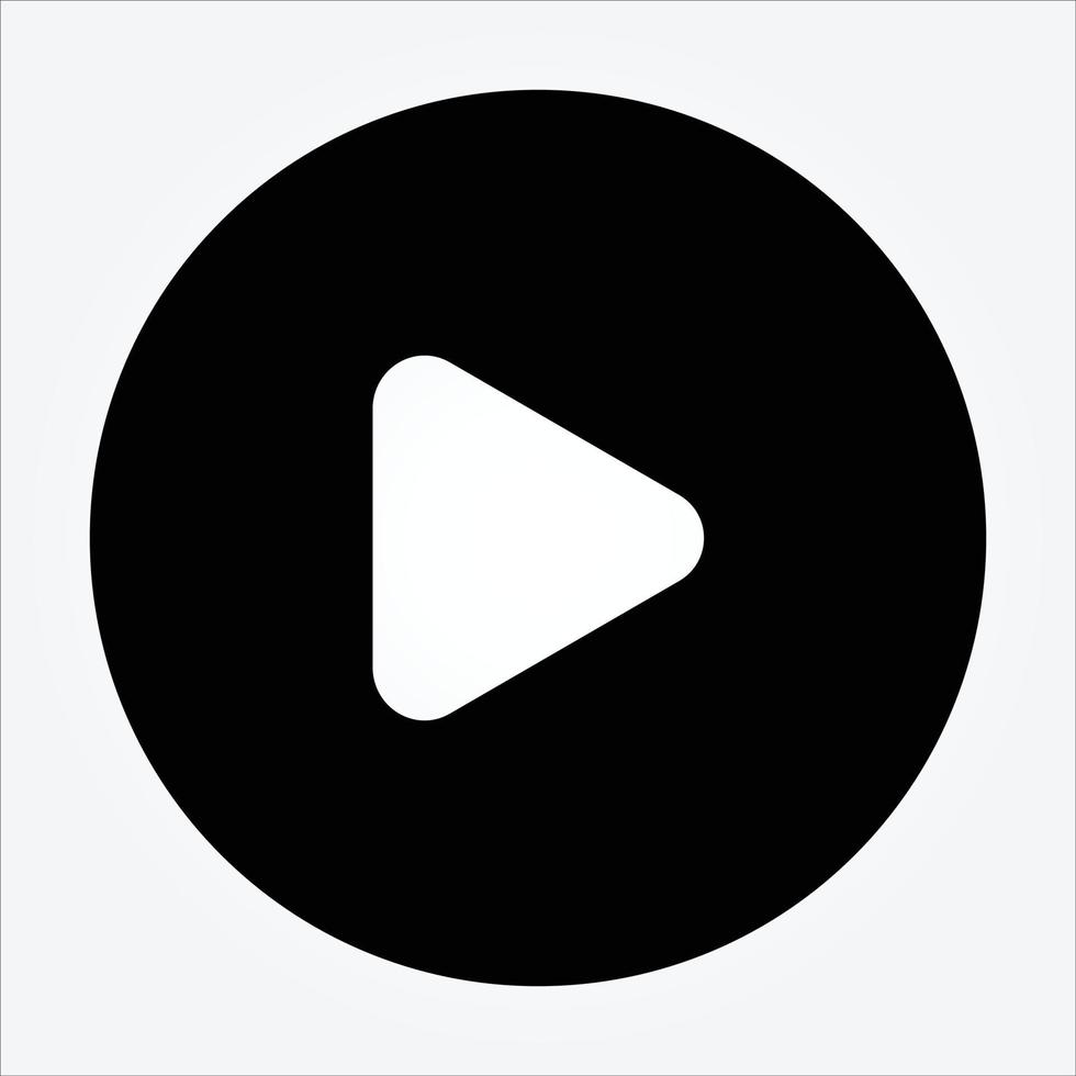 Play User Interface Icon vector