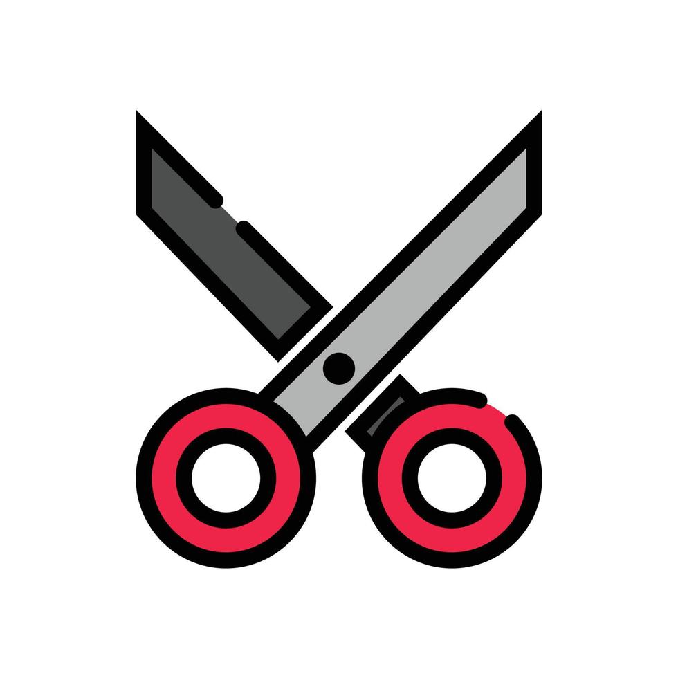 Scissor User Interface Icon vector