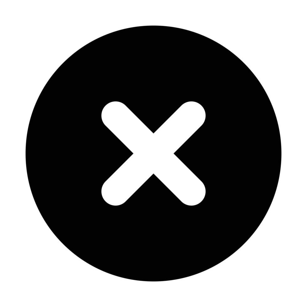 Remove User Interface Icon vector