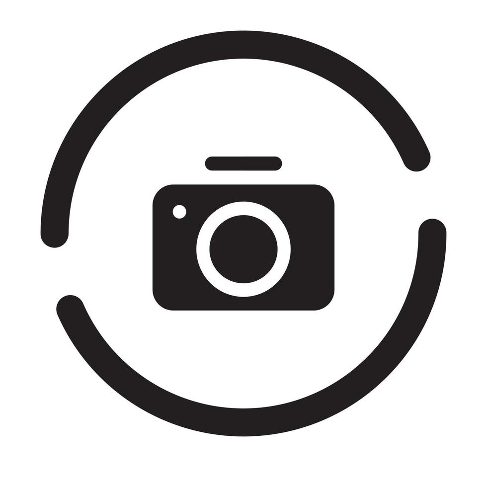 Camera User Interface Icon vector