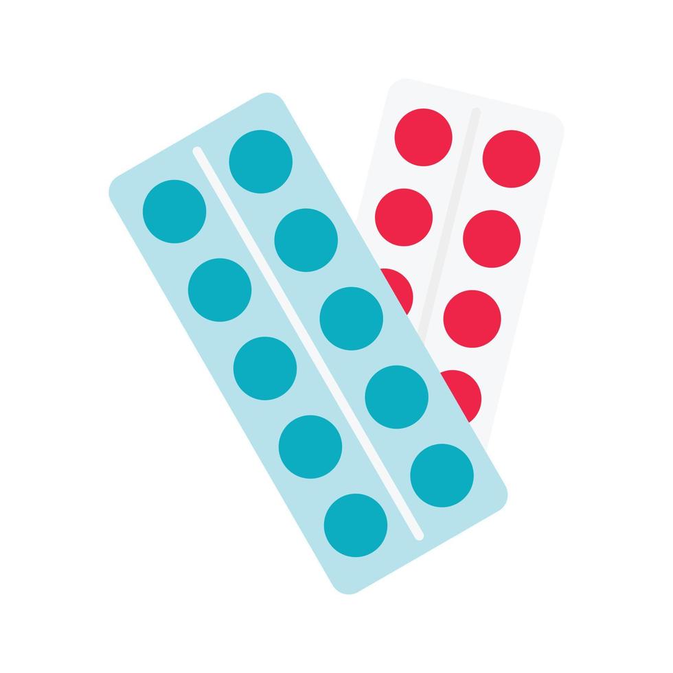 Tablets Covid 19 Icon vector