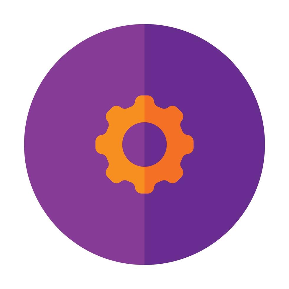 Setting User Interface Icon vector