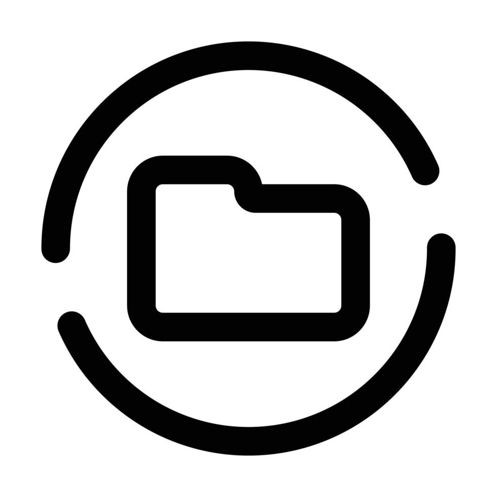 Folder User Interface Icon vector