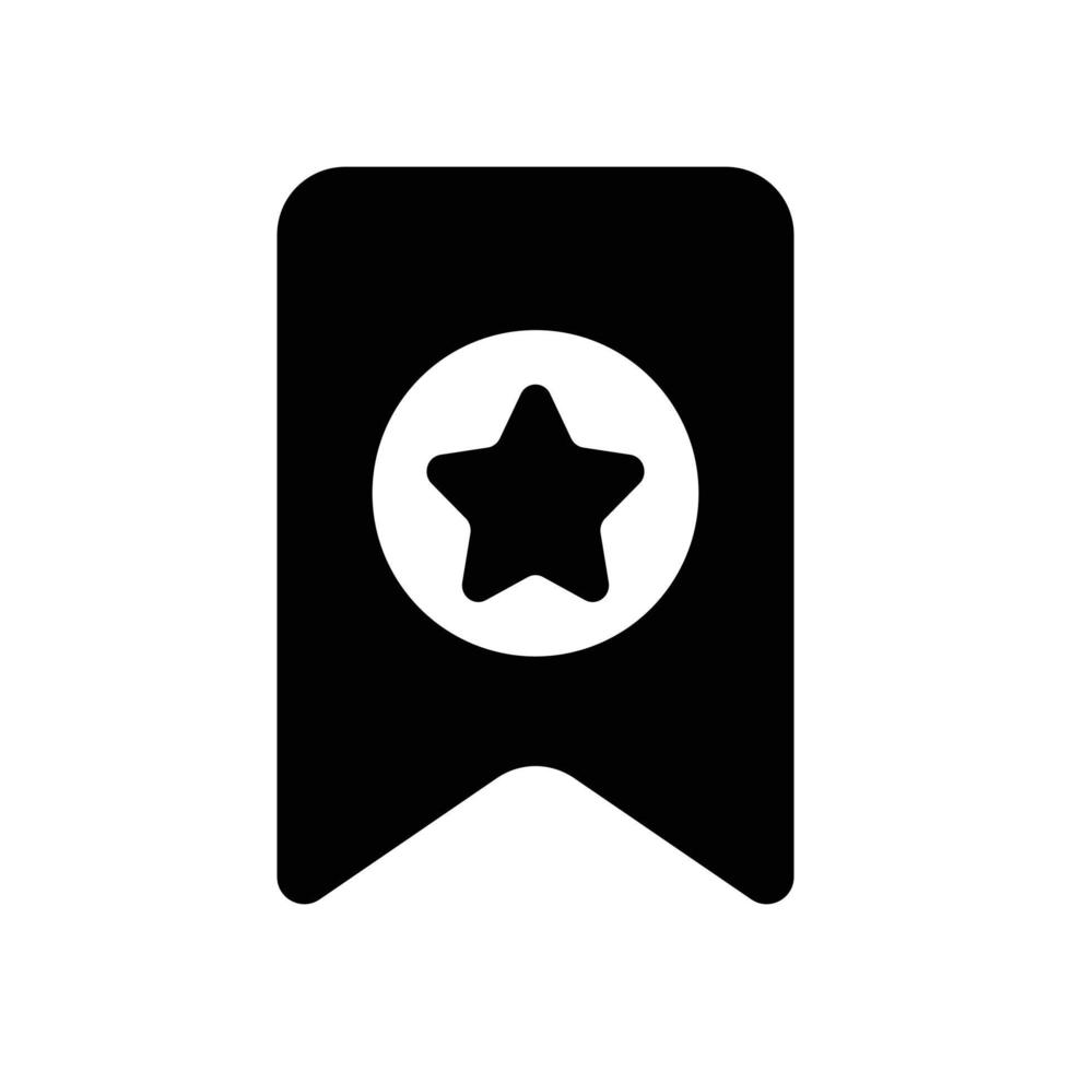 Bookmark User Interface Icon vector