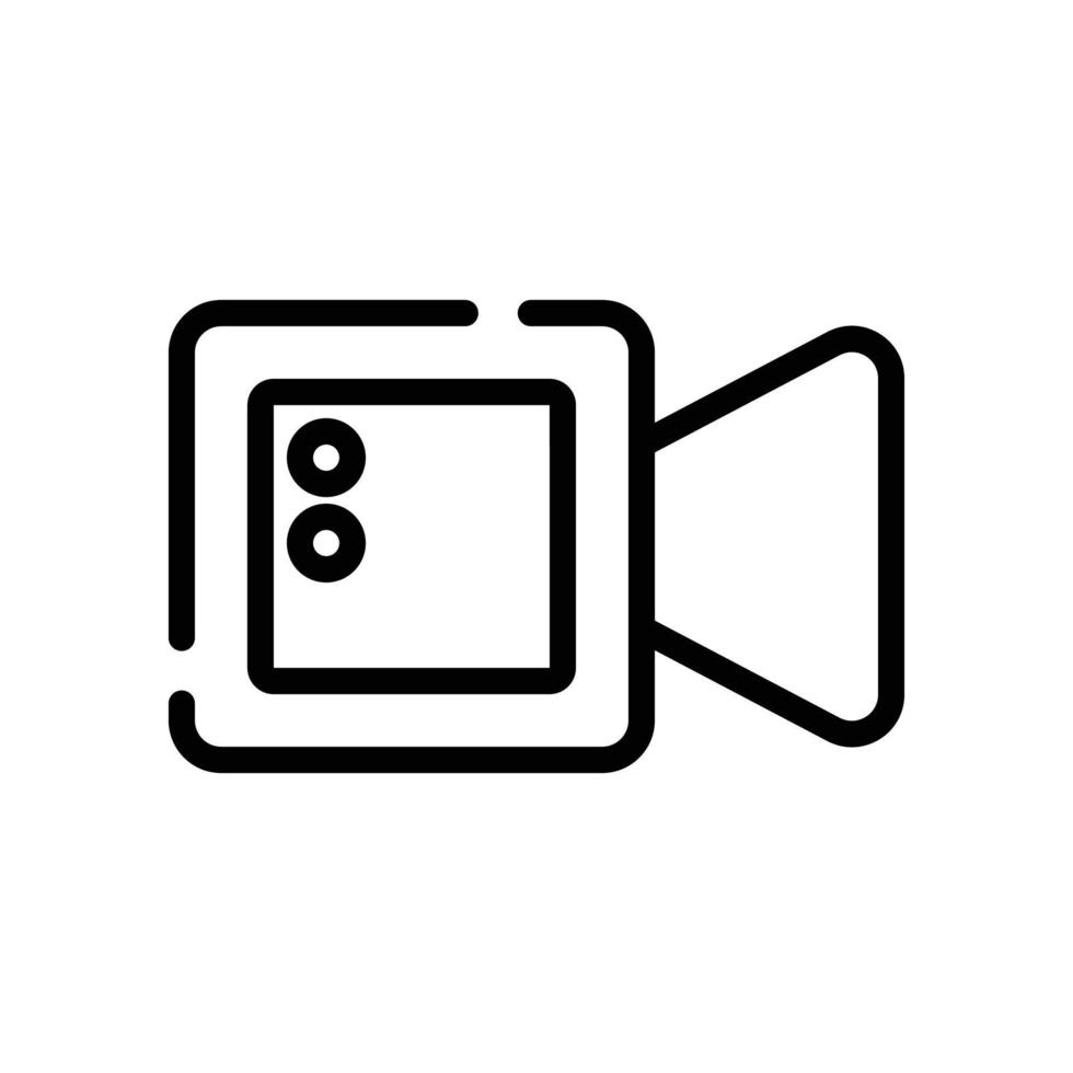 Movie User Interface Icon vector