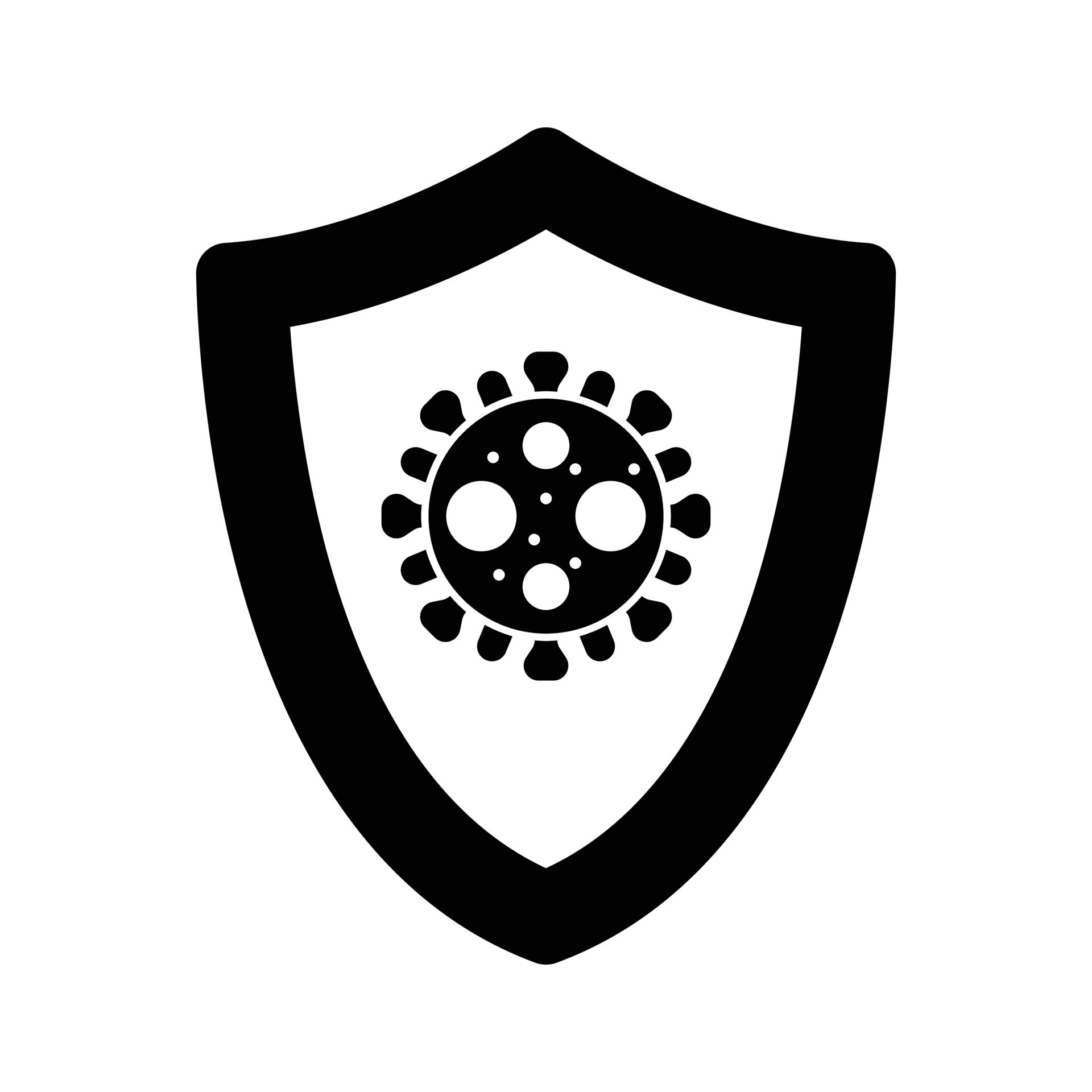 Shield Covid 19 Icon 11289630 Vector Art at Vecteezy