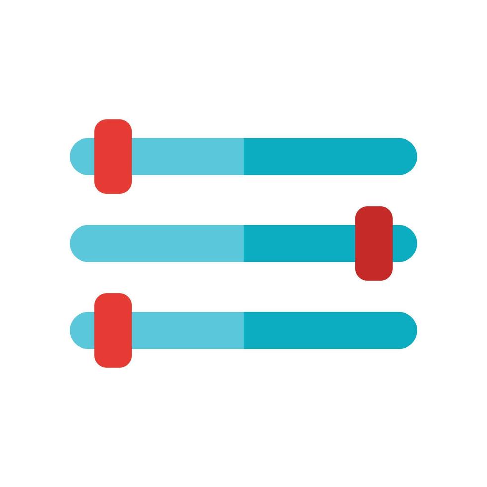 Equalizer User Interface Icon vector