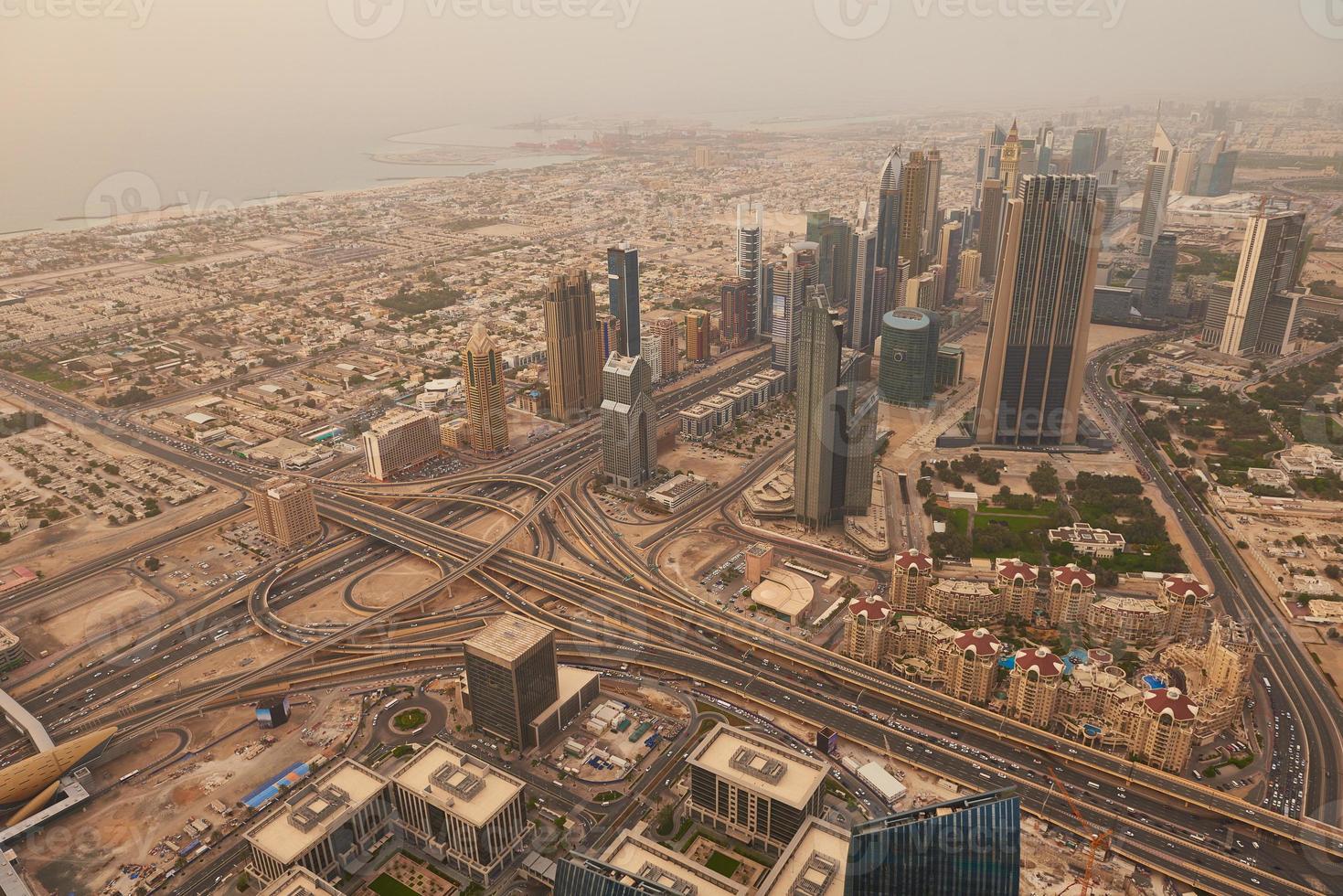 dubai downtown view photo