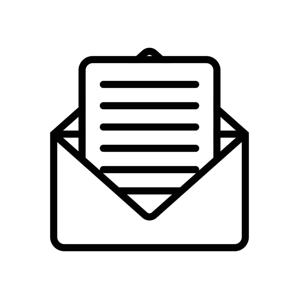 Envelope User Interface Icon vector