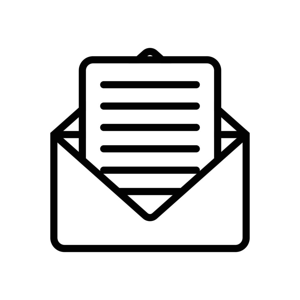 Envelope User Interface Icon vector