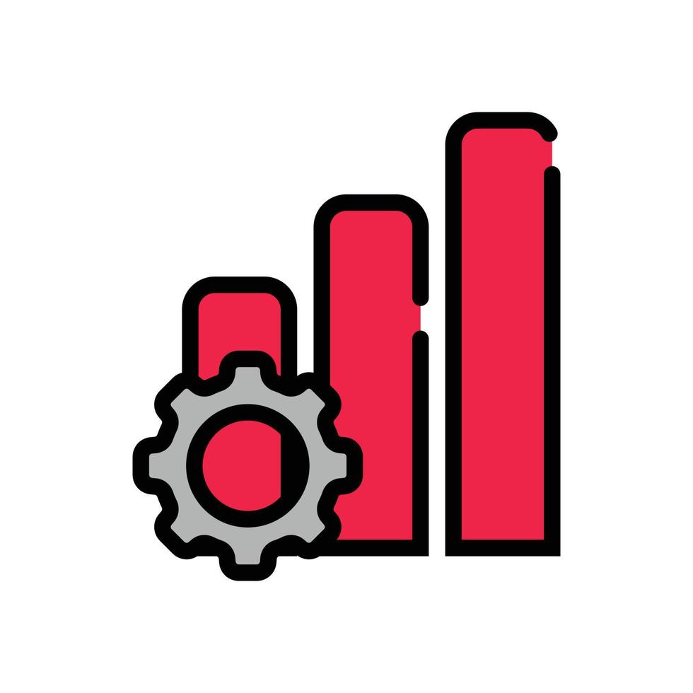 Graph User Interface Icon vector