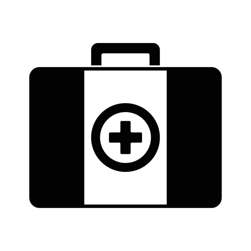 Medical Box Covid 19 Icon vector