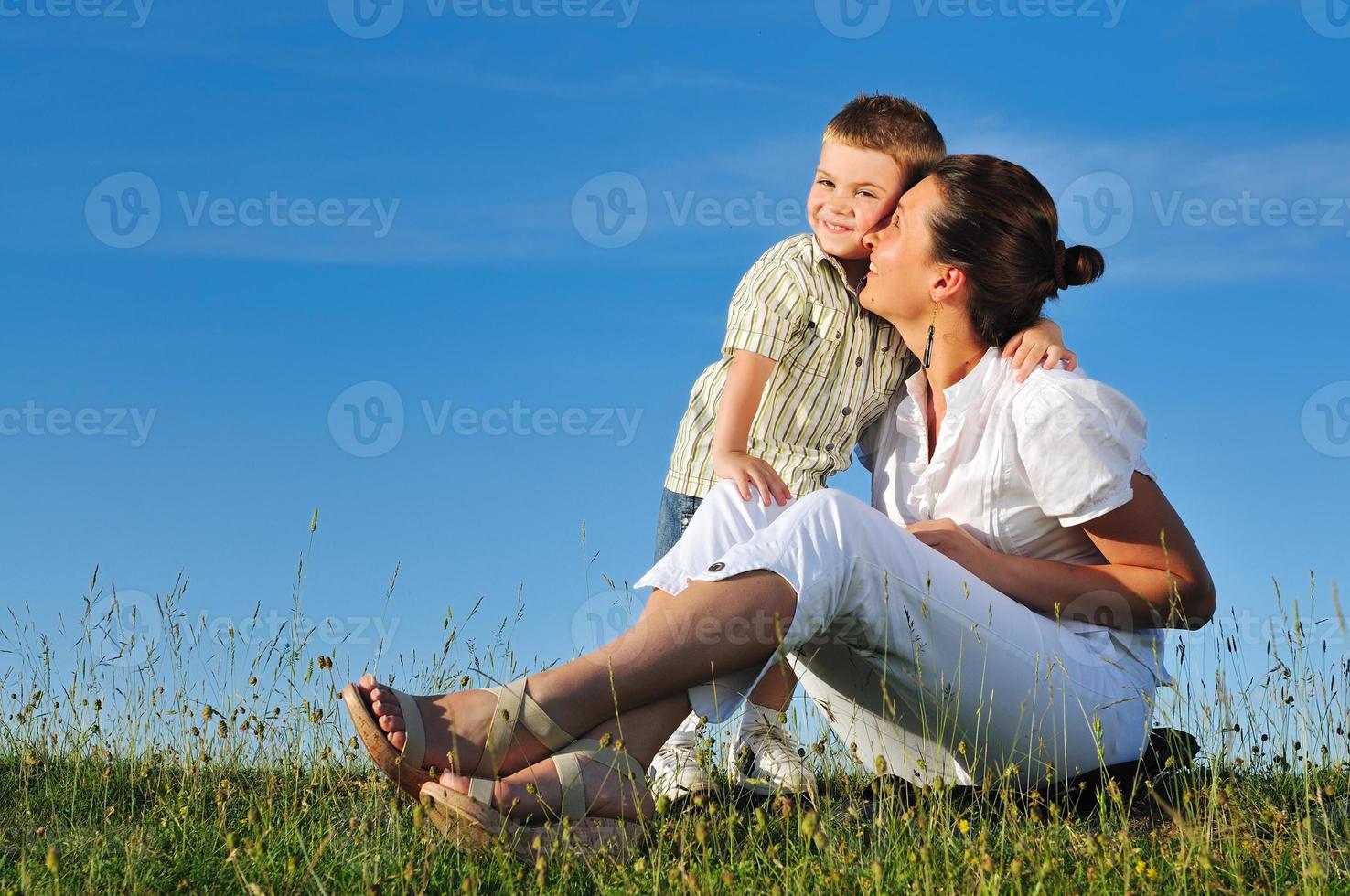 woman child outdoor photo