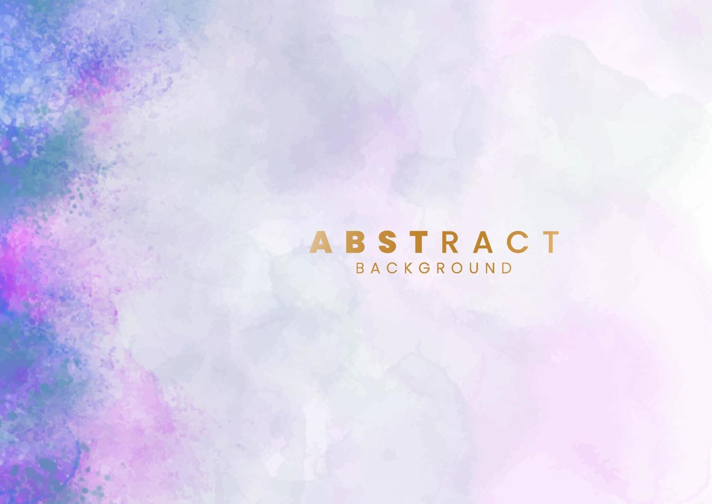 Abstract painting using watercolors. Design for your date, postcard, banner, logo. vector