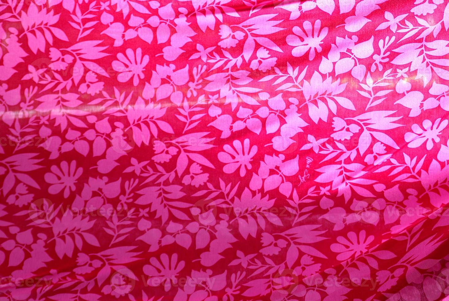 Pink fabric background photo