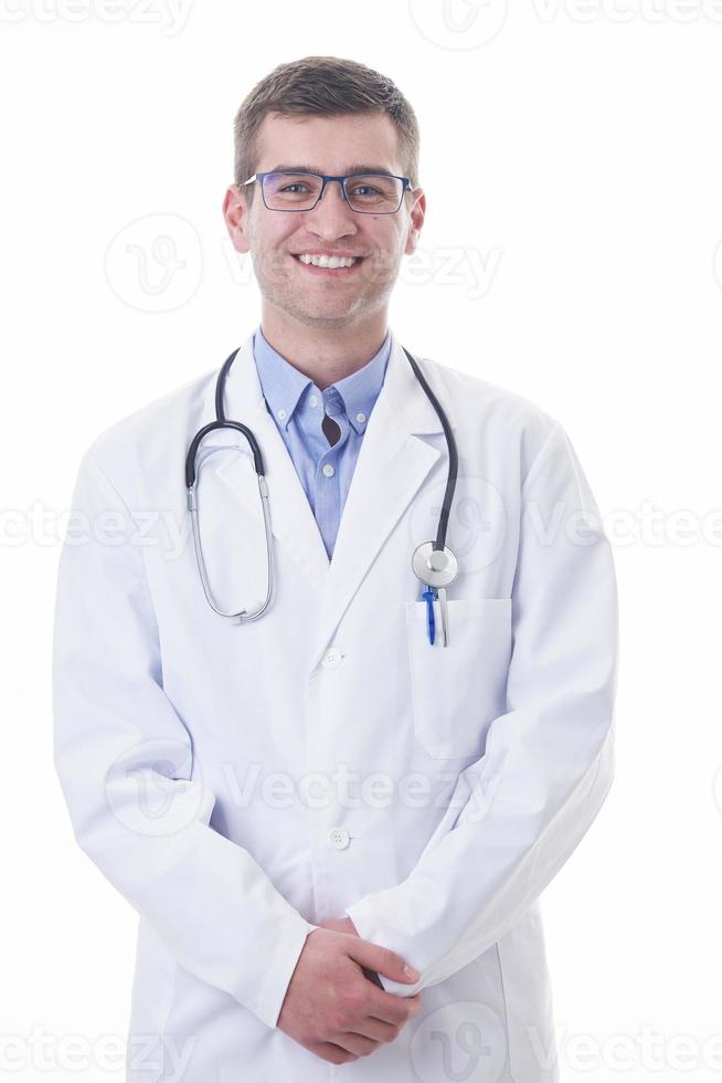 doctor, white coat hero photo