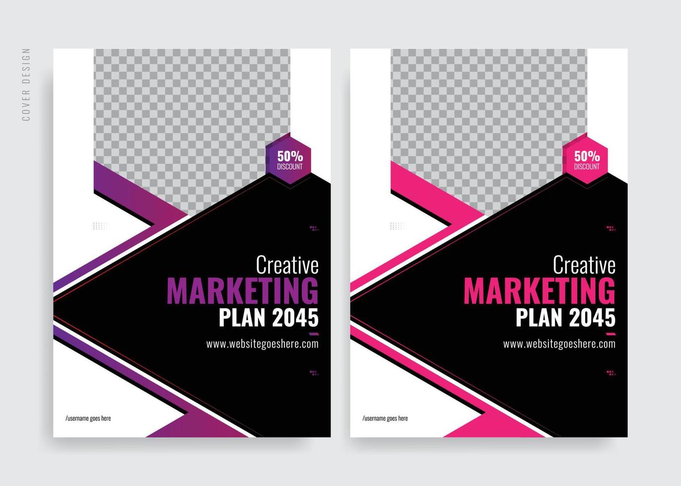 Brochure Cover template layout design. Corporate business annual report, catalog, magazine, flyer mockup. Creative modern bright concept Cover Template vector