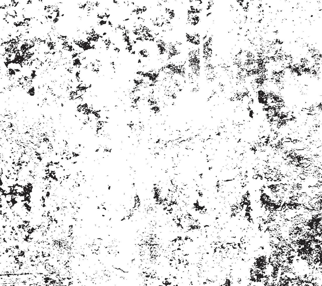 textura de superposición de angustia en blanco y negro. antiguo fondo vintage envejecido. vector