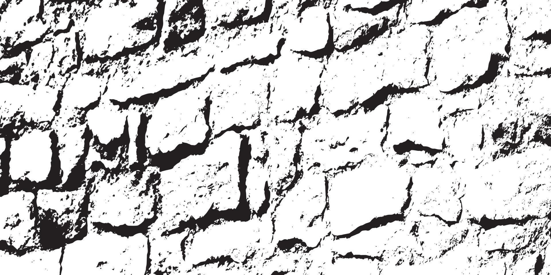 textura de superposición de angustia en blanco y negro. antiguo fondo vintage envejecido. vector