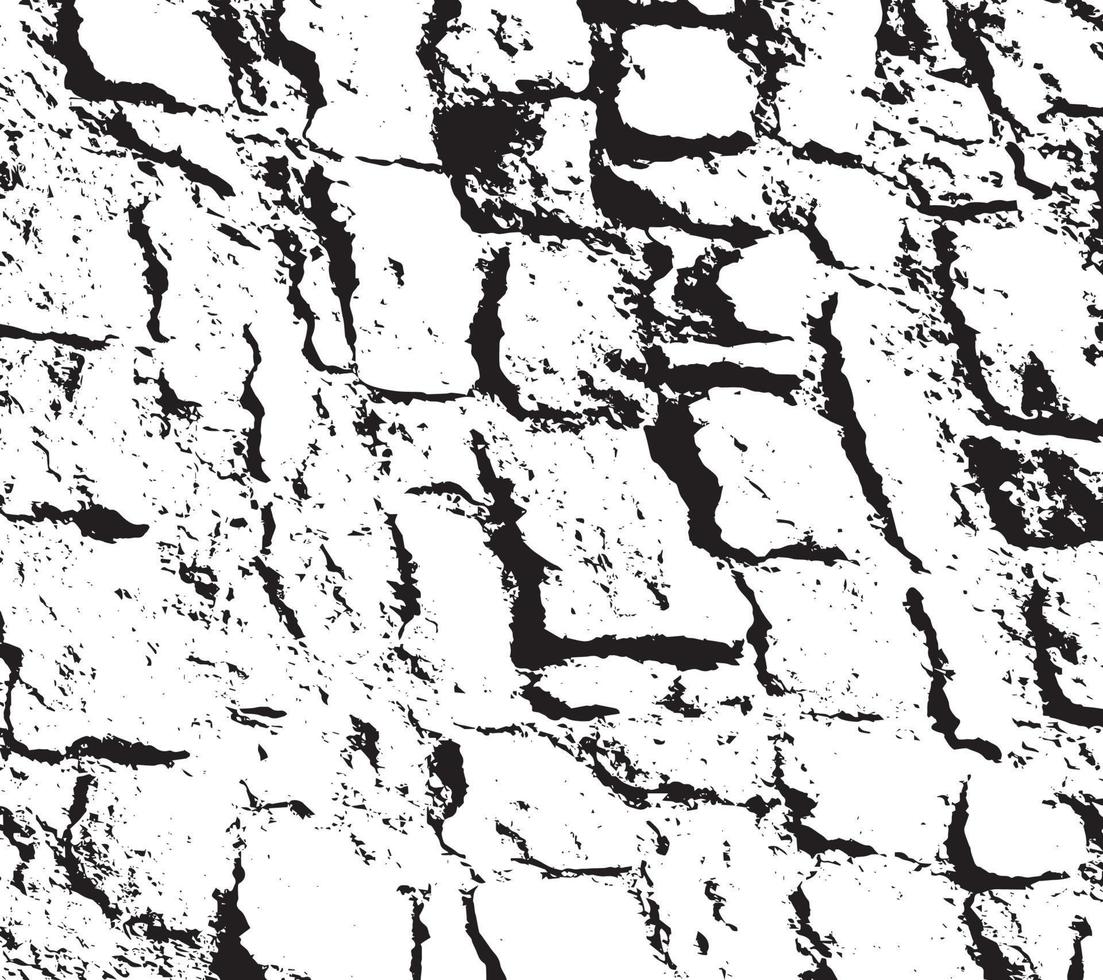 textura de superposición de angustia en blanco y negro. antiguo fondo vintage envejecido. vector