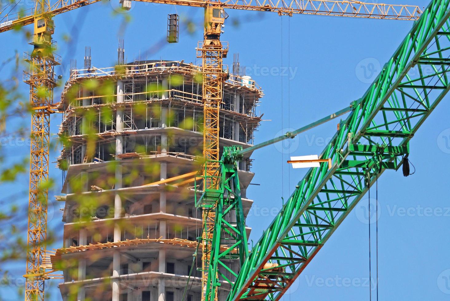 construcción en edificio foto