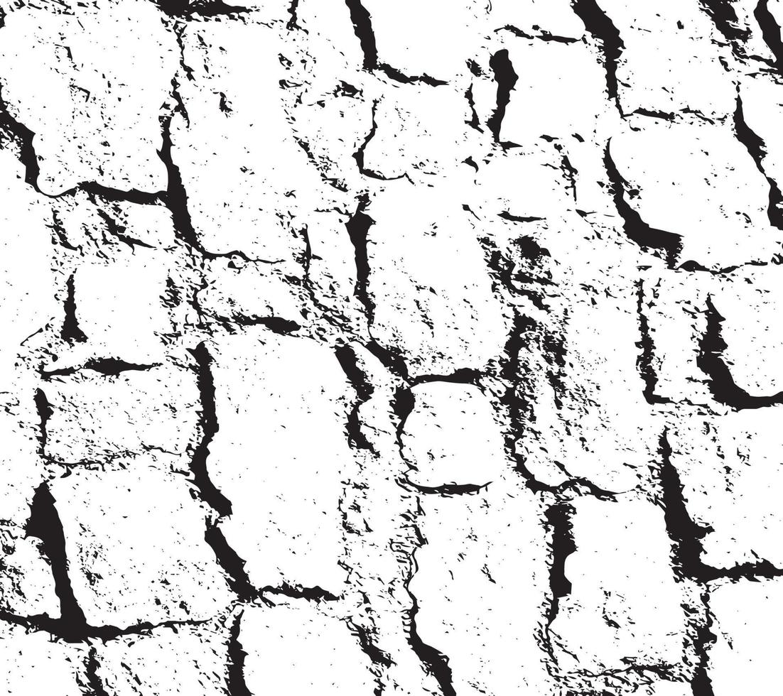 textura de superposición de angustia en blanco y negro. antiguo fondo vintage envejecido. vector