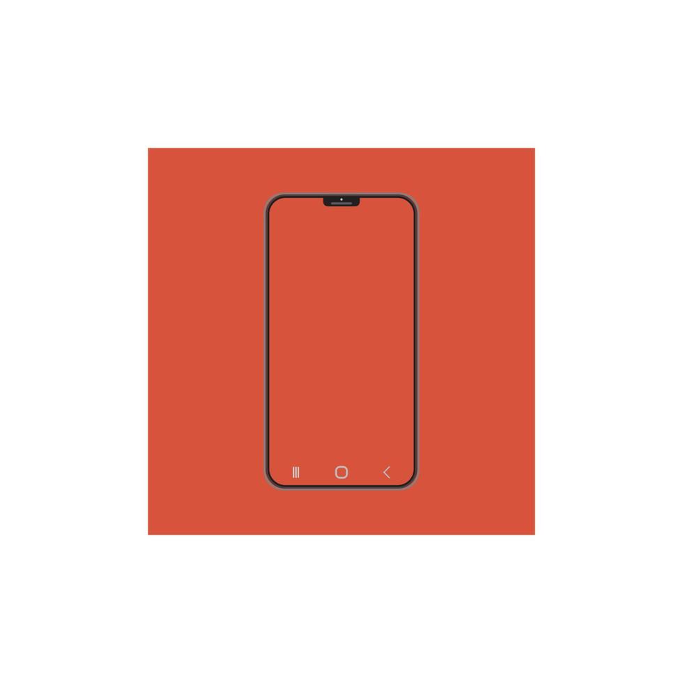 smartphone logo design vector