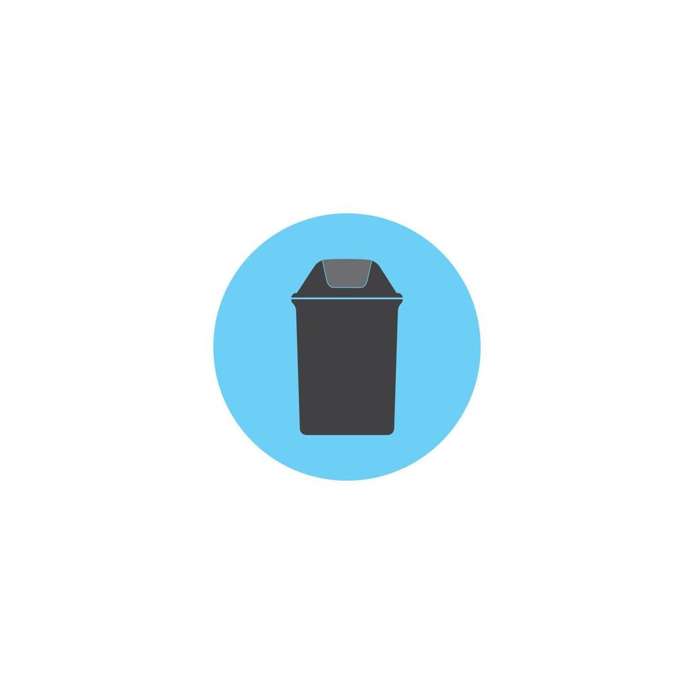 Trash Can icon vector