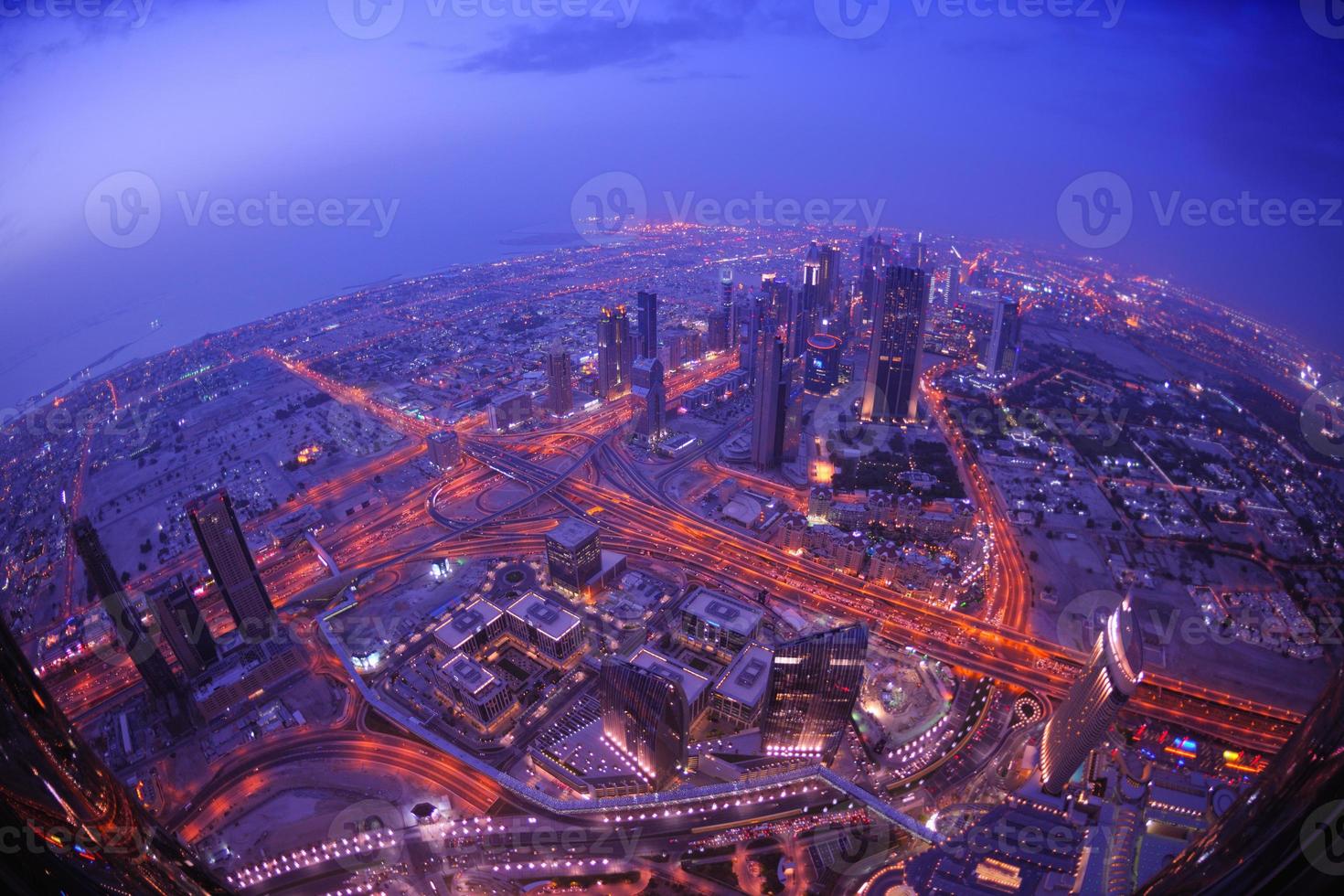 Dubai skyline view photo