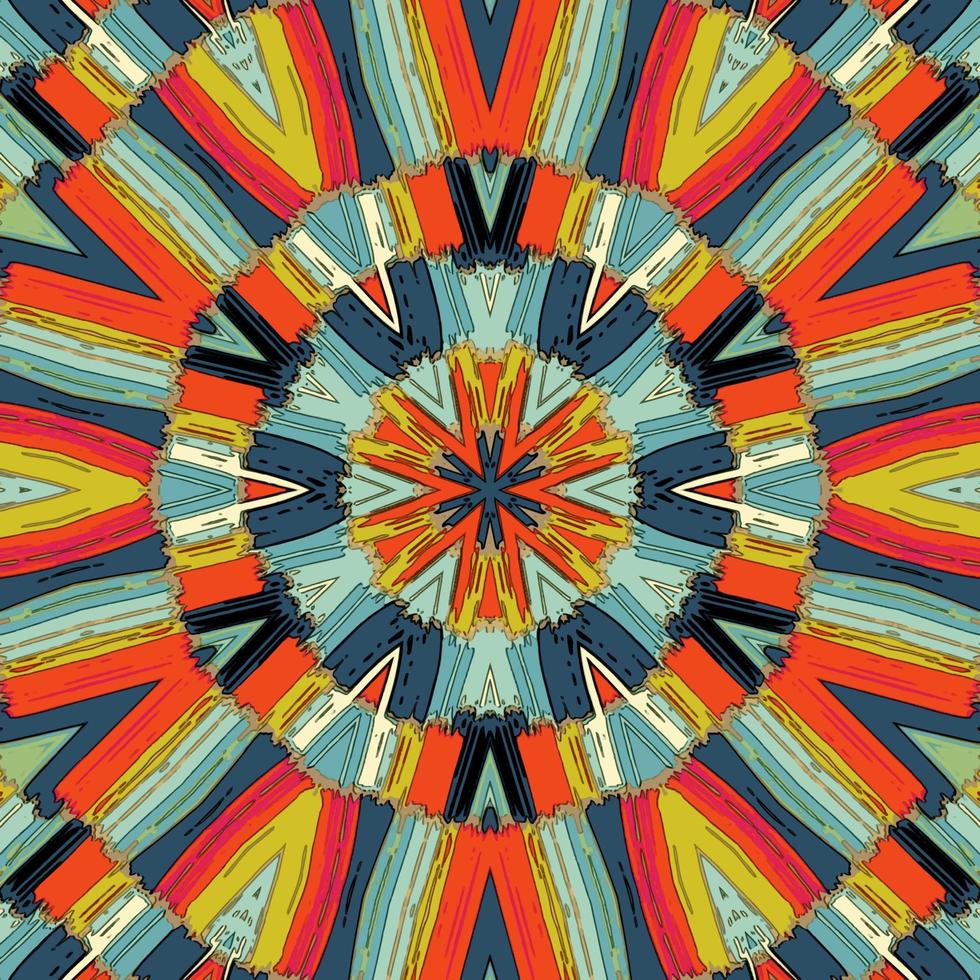 Abstract kaleidoscope background. Beautiful kaleidoscope seamless pattern. Multicolor mosaic texture. Seamless kaleidoscope texture. Unique kaleidoscope design vector