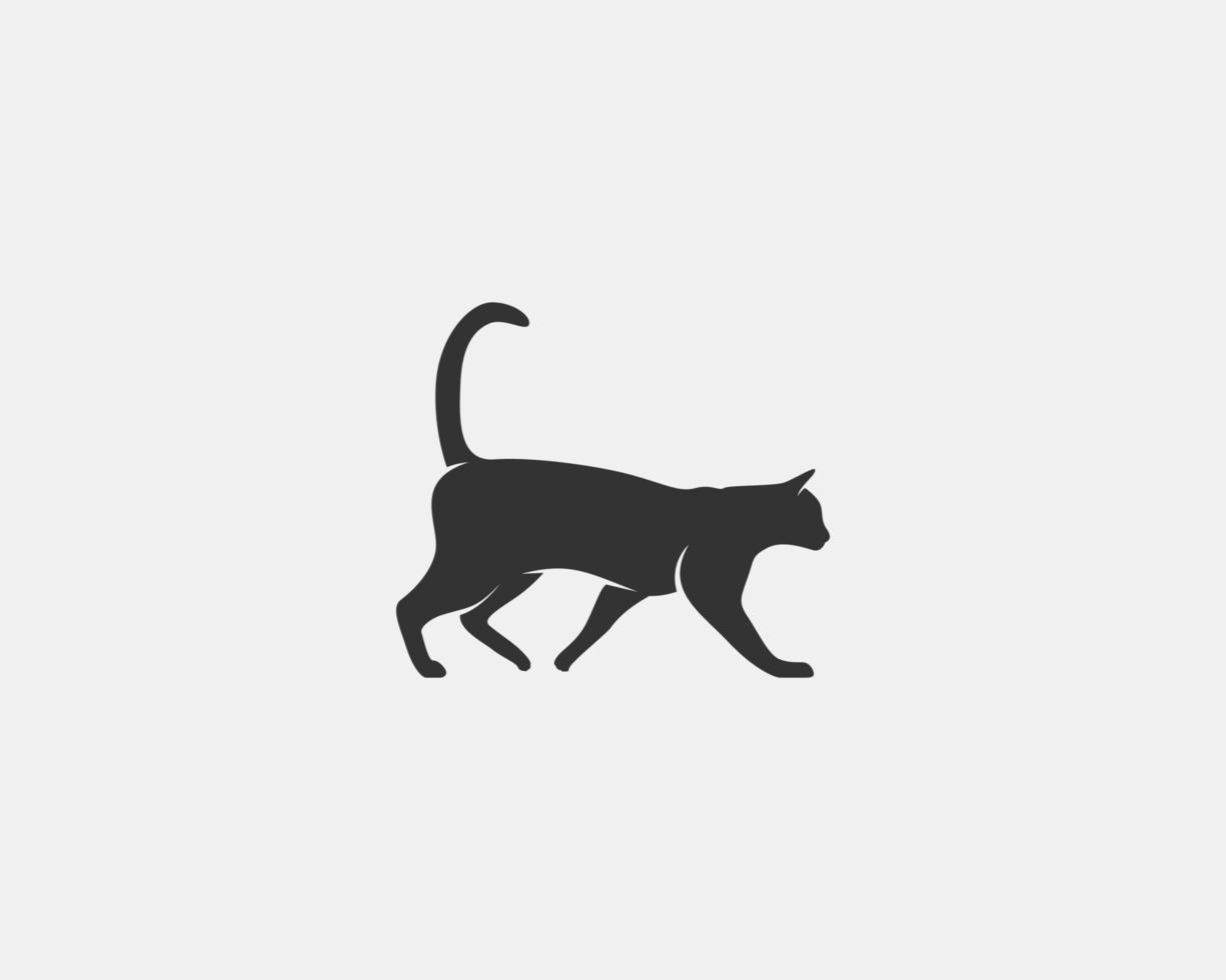 cat vector silhouette