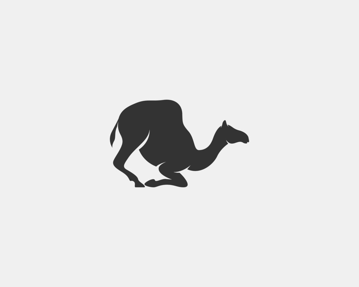 camel vector silhouette