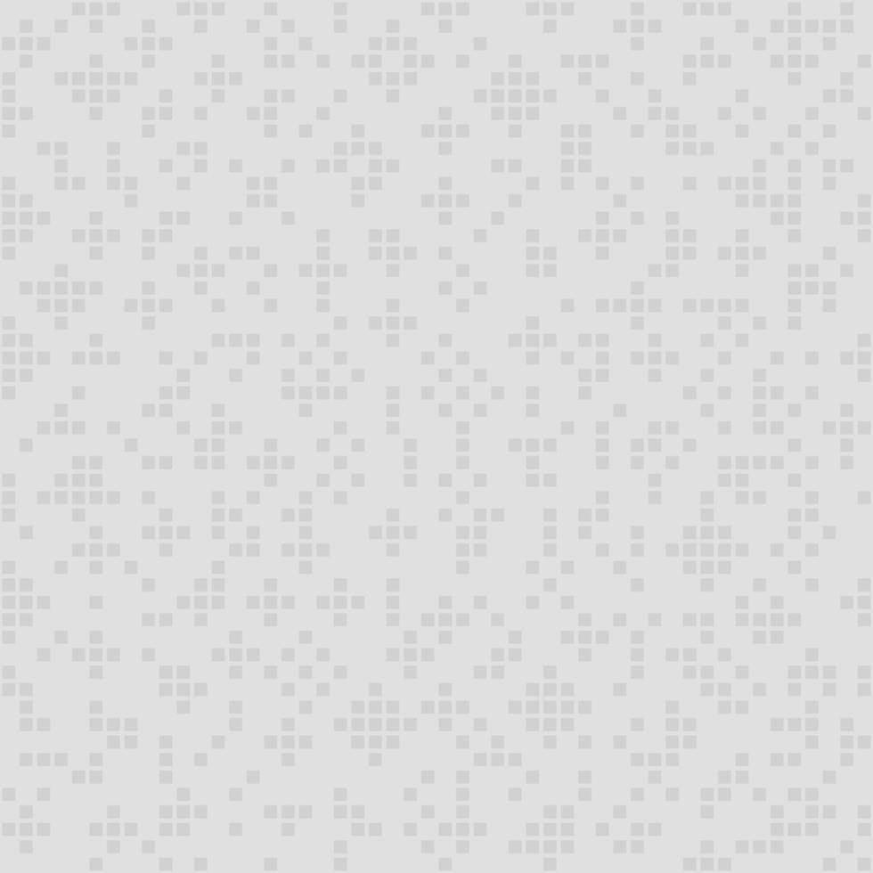 Digital seamless square white noise pattern vector