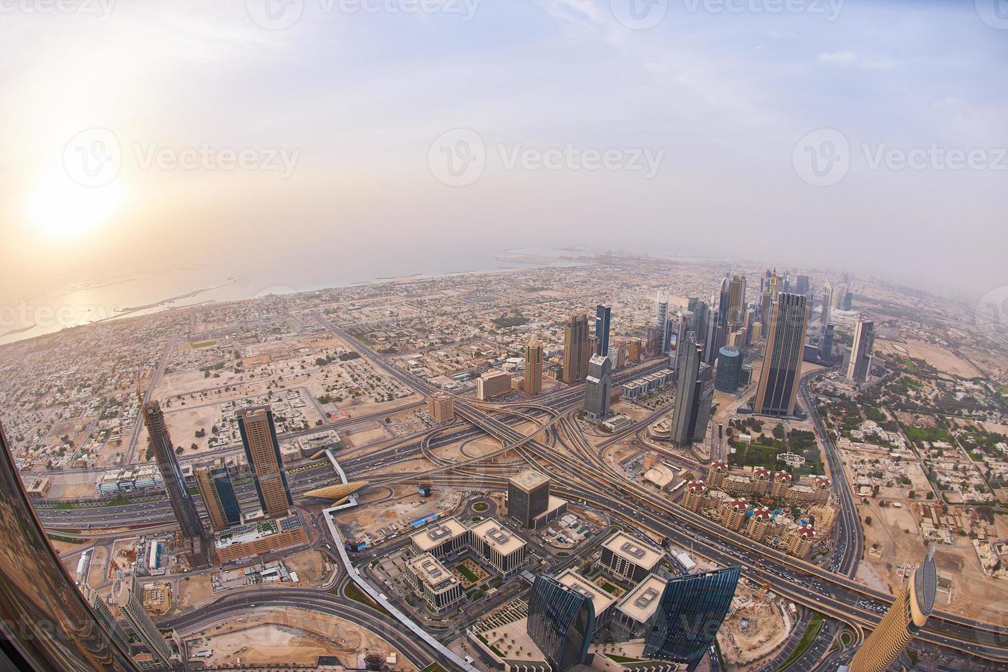 Dubai downtown view photo