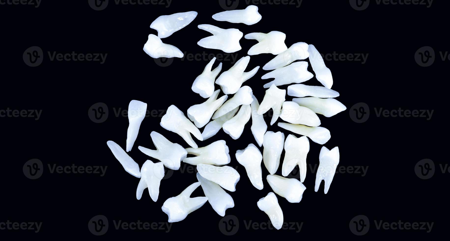 White teeth on black background 11294869 Stock Photo at Vecteezy