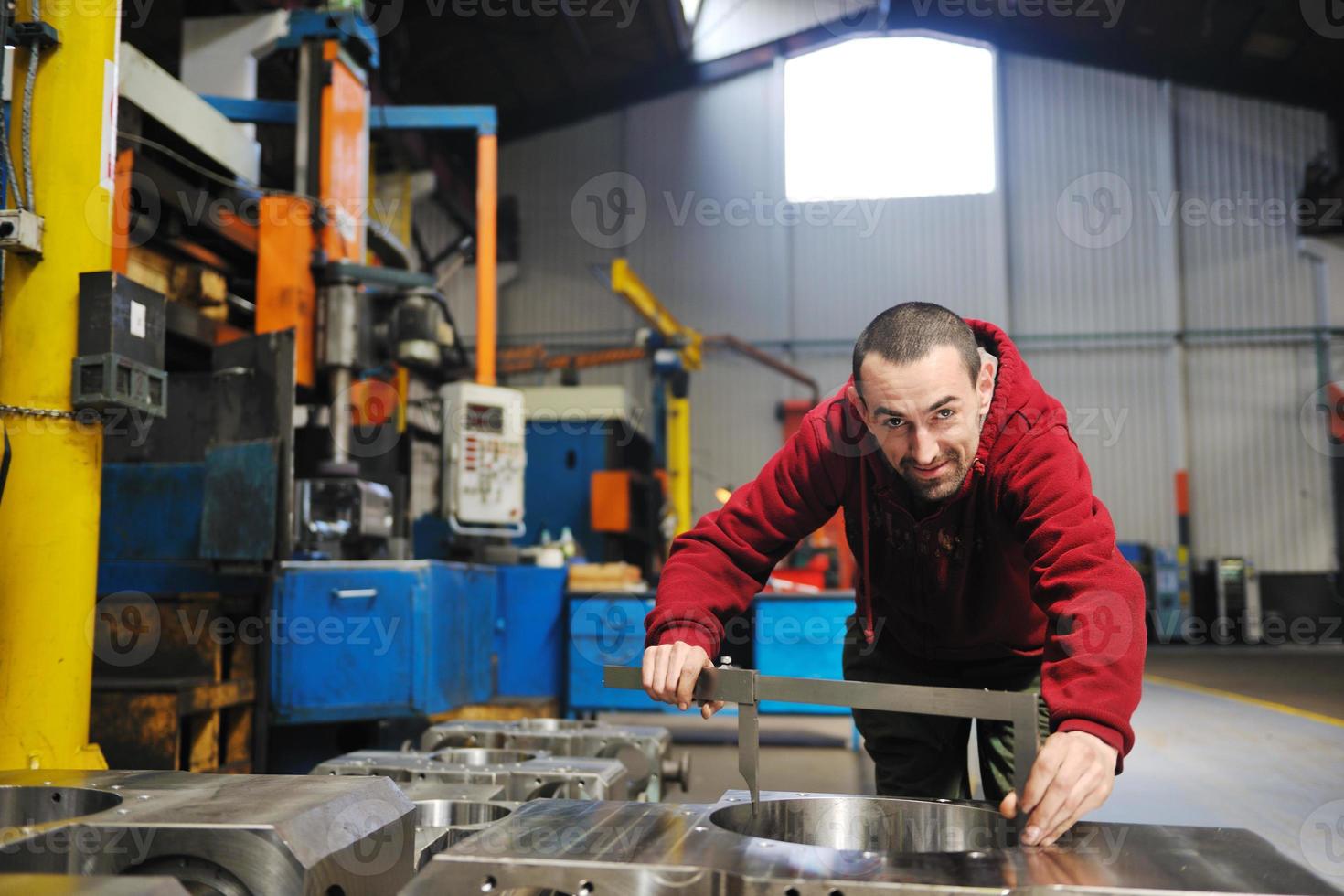 industry workers people in factory photo