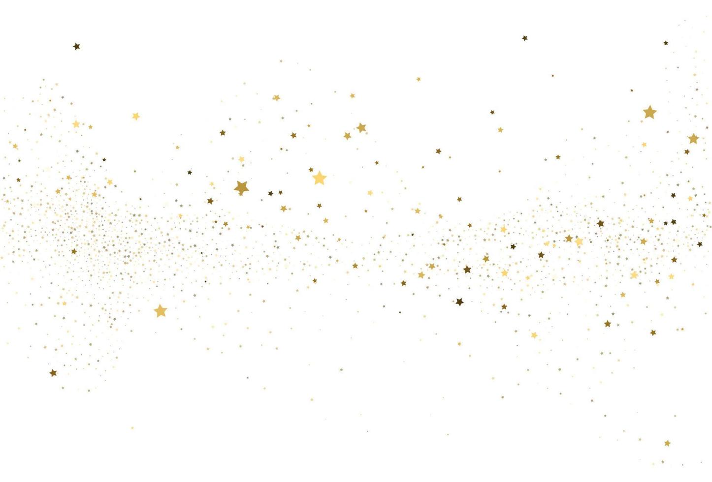 Light gold glitter confetti texture vector