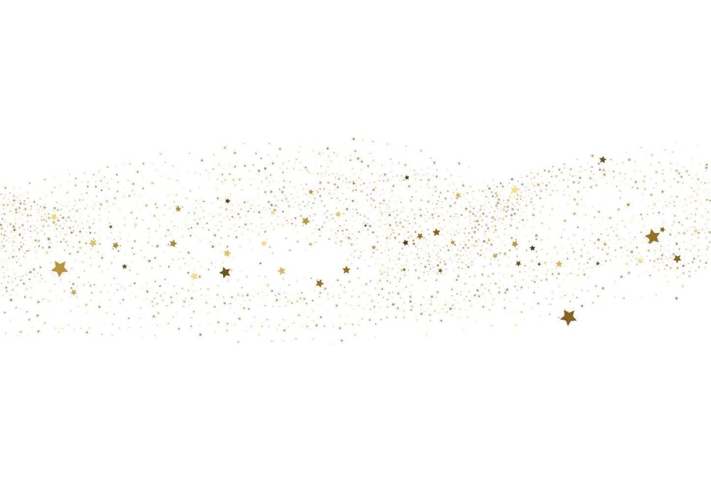 Light gold glitter confetti texture vector