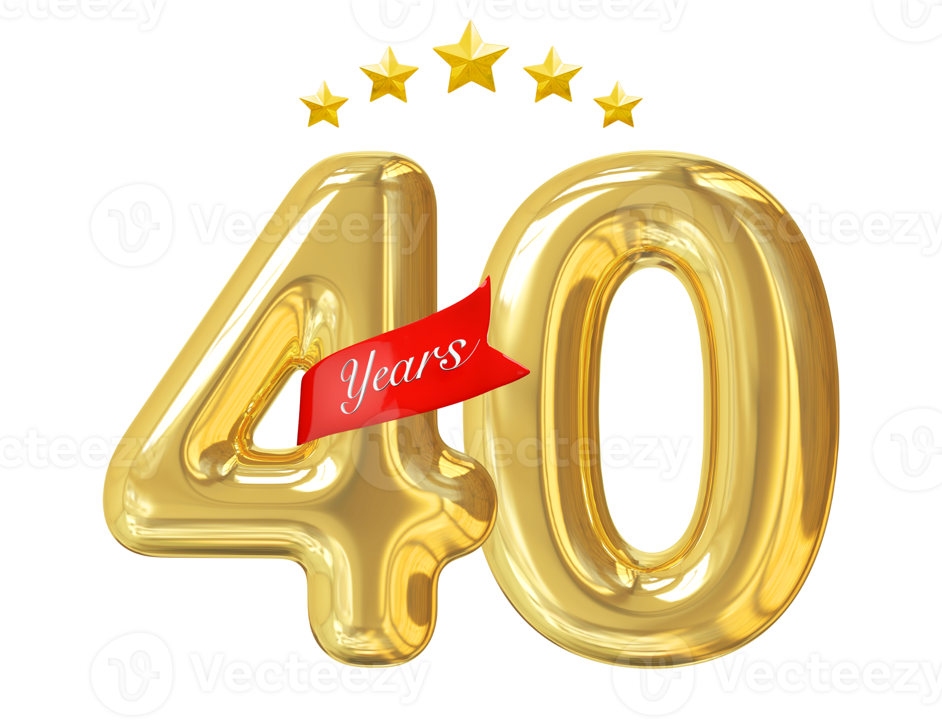 40-years-anniversary-golden-11296893-png