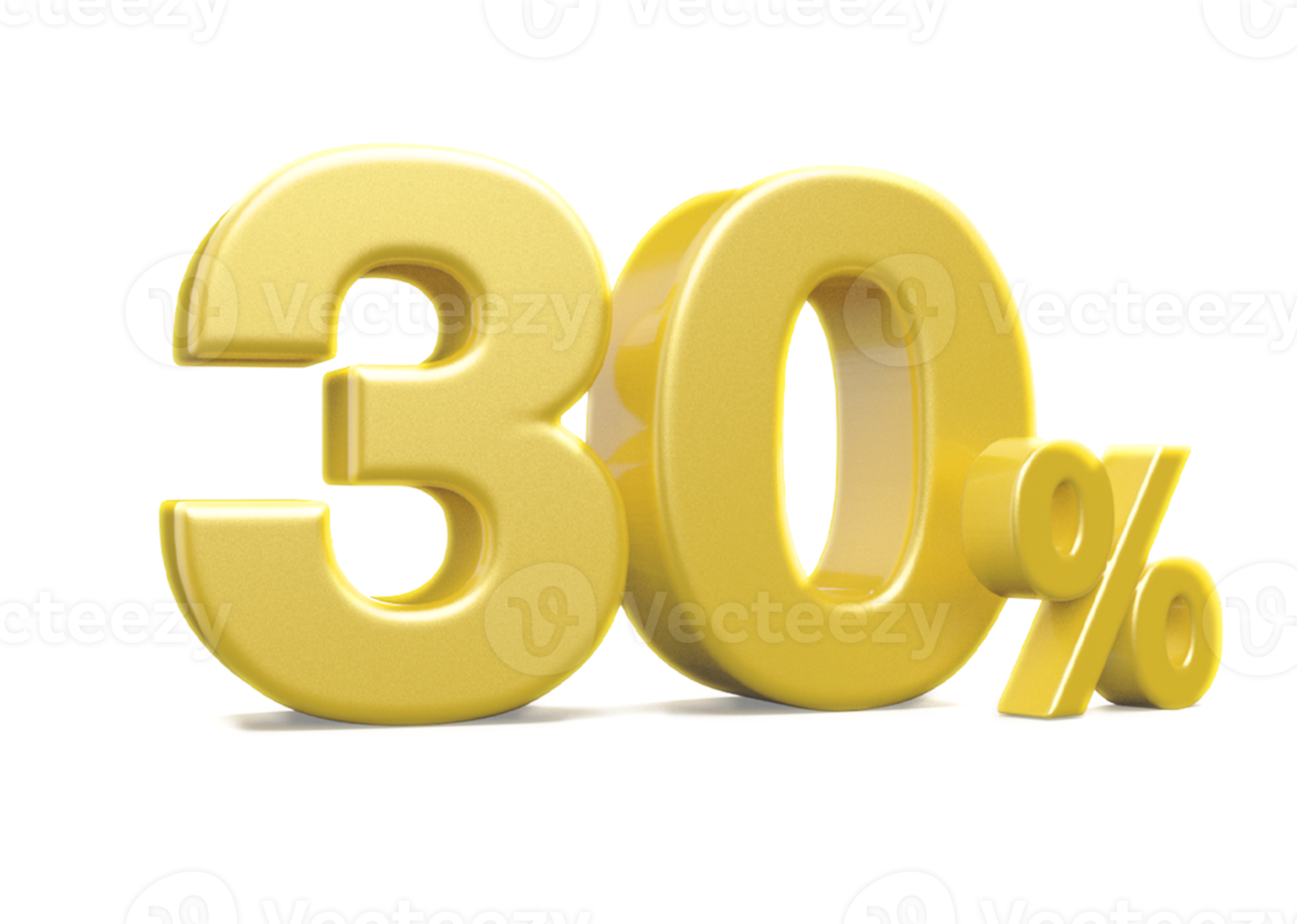 sale number 30 percent 3d png