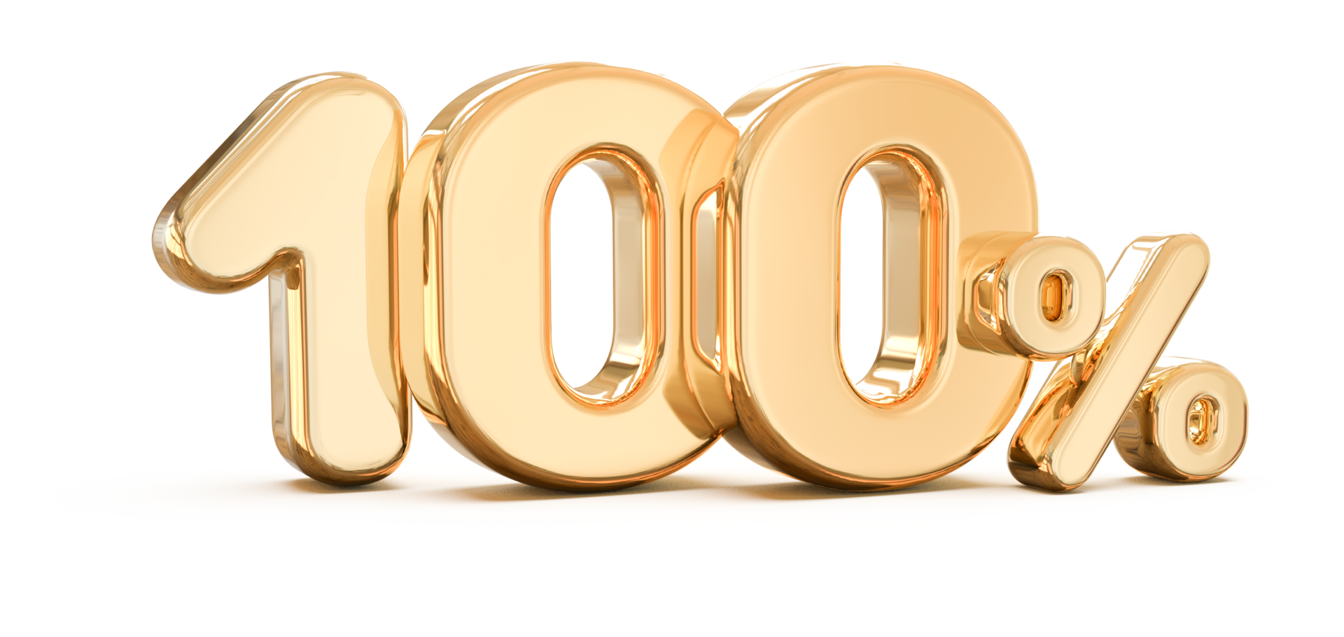 100 Number Percent 3d 11297499 PNG