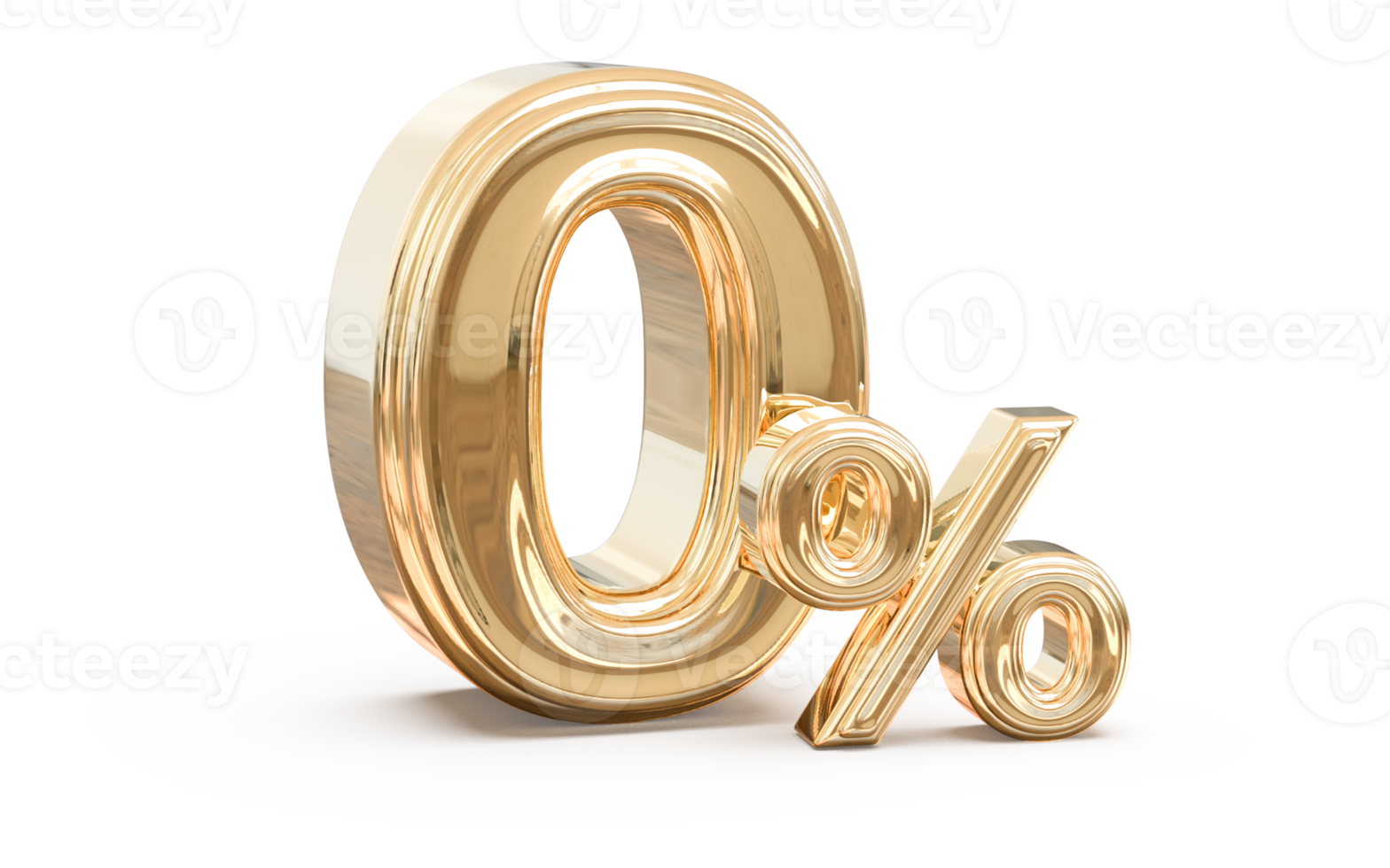 promotion number 0 percent 3d png