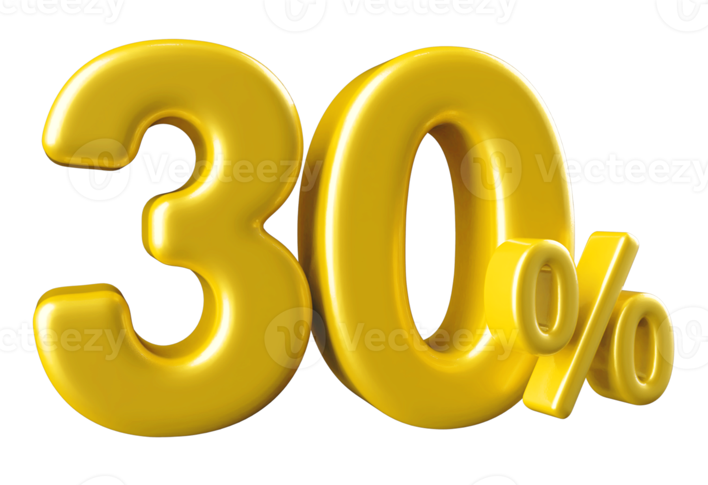 Promotie aantal 30 procent 3d png