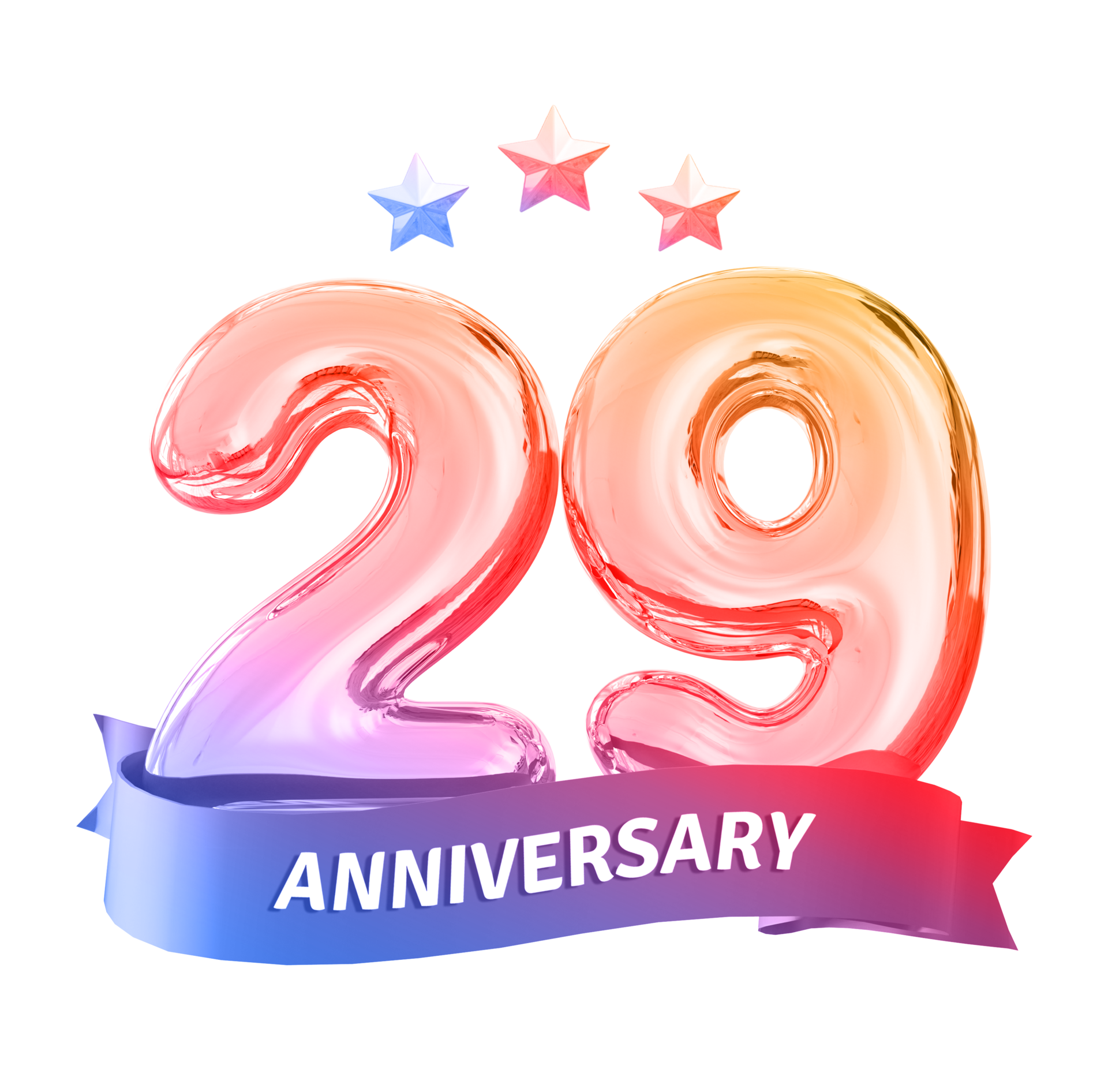 29 anni anniversario numero 11297533 PNG