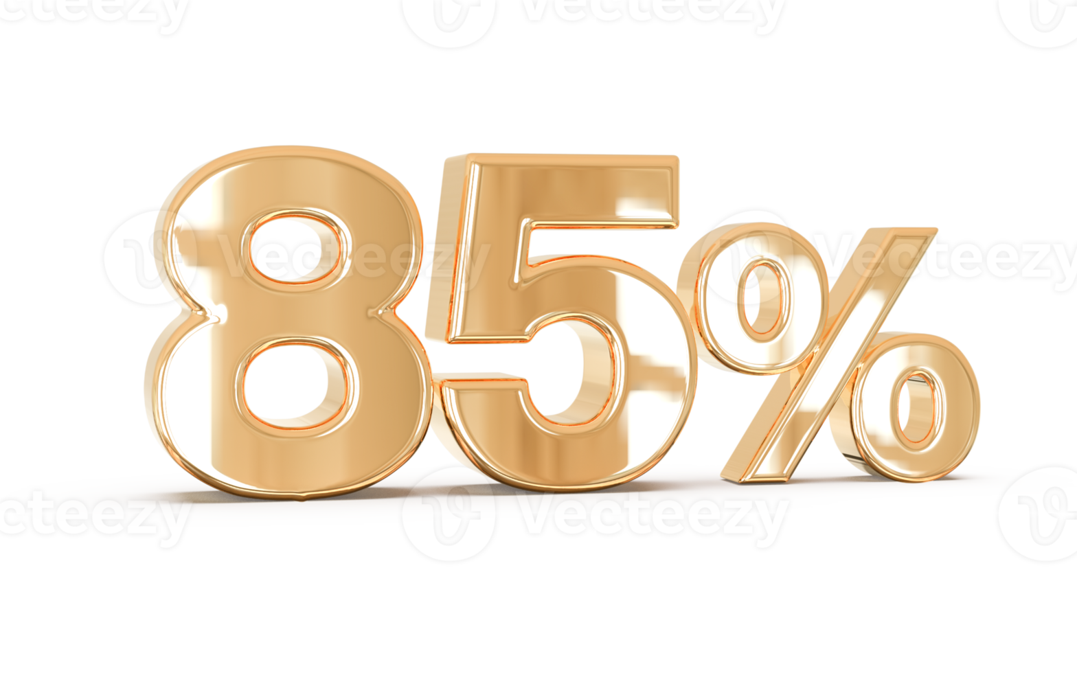 promotion number 85 percent 3d png
