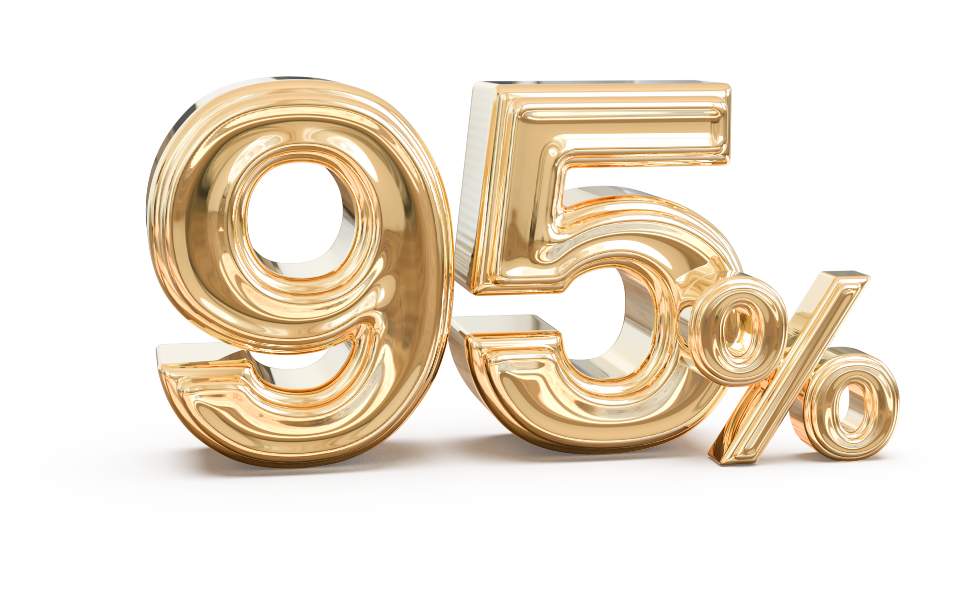 Promotion Number 95 Percent 3d 11297749 PNG promotion-number-95-percent-3d-11297749-png