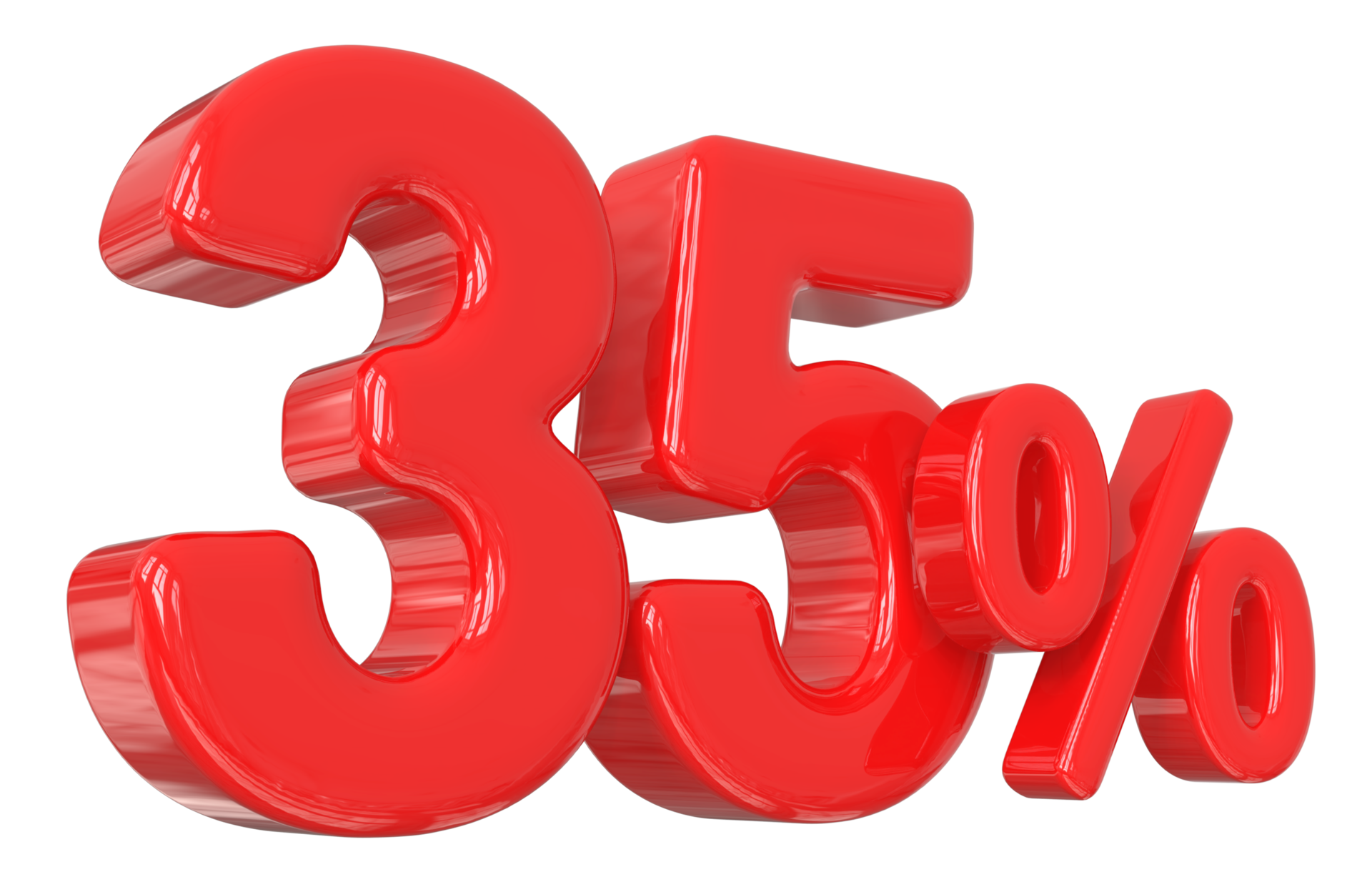 Free Promotion 35 Number Percent 11297921 PNG With Transparent Background